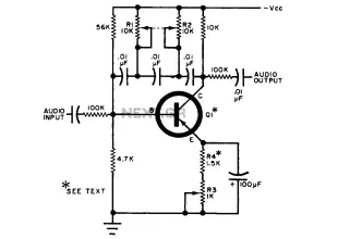 Audio frequency multiplier circuit diagram