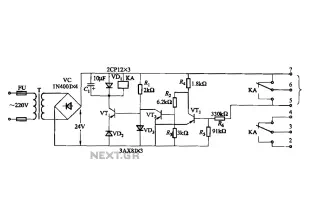Another type of level controller internal circuitry JYB