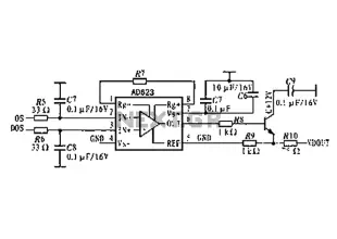 CCD analog output signal processing circuit diagrams