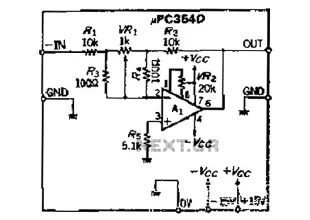 Precision polarity switching circuit by conventional elements
