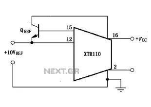 XTR110 expand the drive current circuit diagram