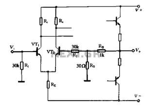 A feedback circuit and the differential input stage bias circuit is provided separately