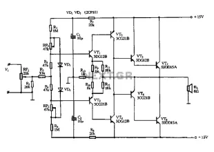 Pure CL B amplifier circuit