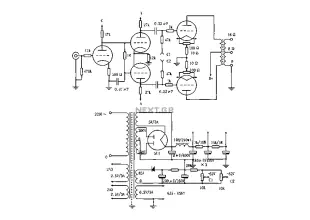 Vented 2a3p 2a3pp-15w Tube Amplifier circuit diagram
