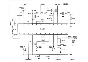 TDA2549 TDA2549 I.F. Amplifier And Demodulator For Multistandard TV Receivers