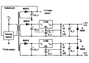 Efficient-negative-voltage-regulator