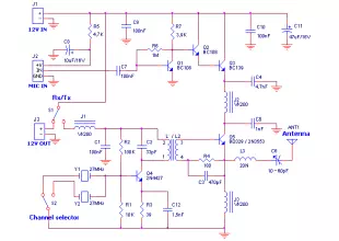 Simple CB transmitter with BD329