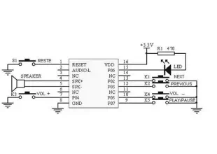 mp3 mode circuit wtv020sd 16p tutoria
