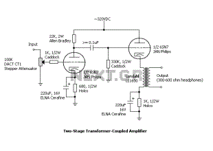 Tube Headphone Amplifier E182CC