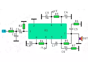 70w stk amplifier schematic