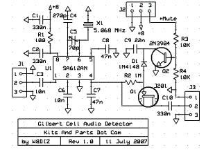 NE612AN NE612 mixer / oscylator RF