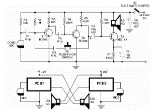 Simple Intercom circuit