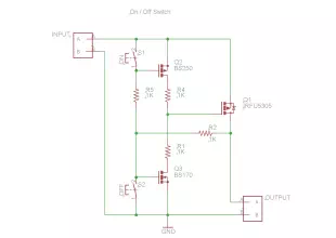 power MOSFET on/off switch -- asking for critique