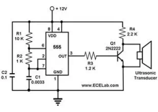 ultrasonic circuit diagram