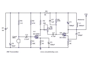 am transmitter circuit