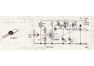 27MHz CB Amplifier Circuit