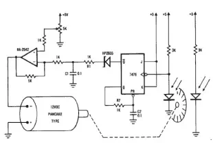 DC motor 12V speed controller circuit with explanation