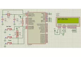 pic16f877 based controllable digital 25