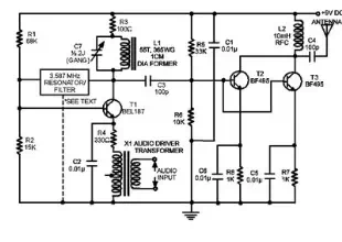 am radio circuit using transistor