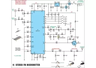 DIY Micromitter Stereo FM Transmitter