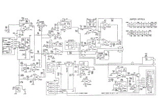 Whites Classic I metal detector schematic diagram