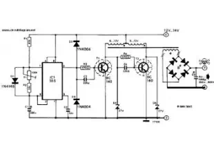 inverter 12v dc to 240v dc circuit