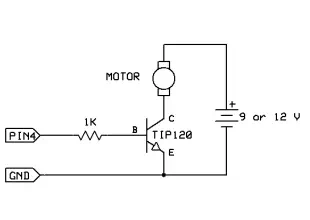 motor switch led circuit