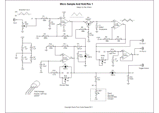 MFOS Micro-Sample & Hold circuit