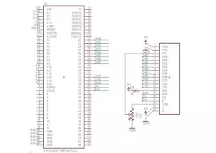 Arduino powered GLCD (Graphic LCD)