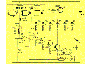 LED Zeppelin game circuit