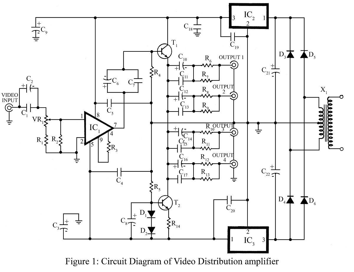 Video Amplifier Circuit Page 2   Video Circuits    Next Gr