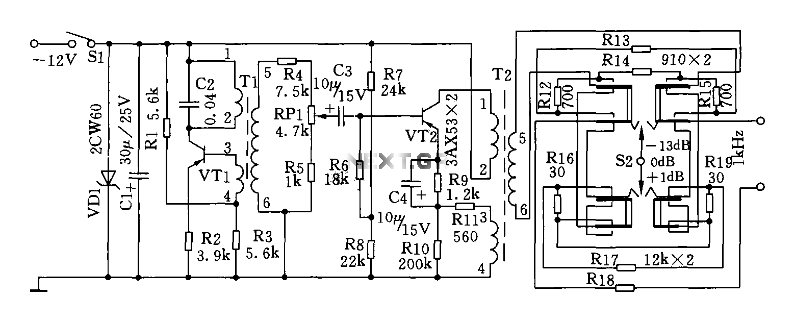 1kHz signal generator circuit diagram under Other Circuits ...