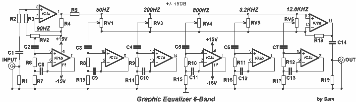 effektiv Flipper Variant equalizer circuit : Audio Circuits :: Next.gr