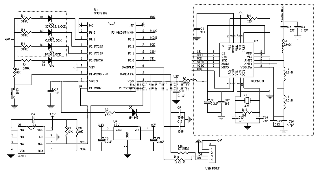 Usb Wireles Receiver Schematic - Complete Wiring Schemas