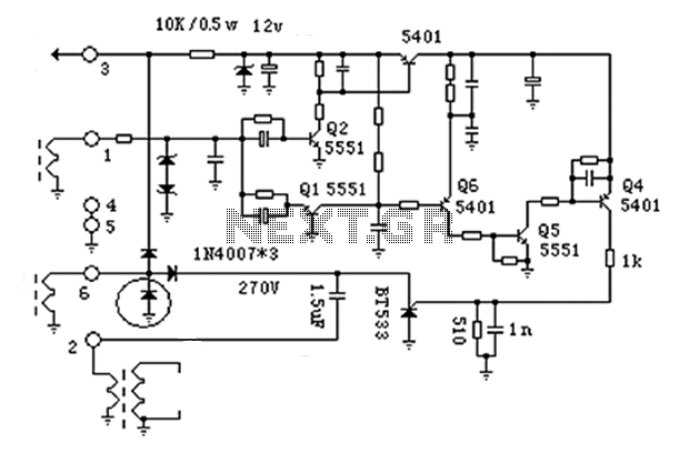 Motorcycle ignition circuit diagram under Car Bike Circuits -59083