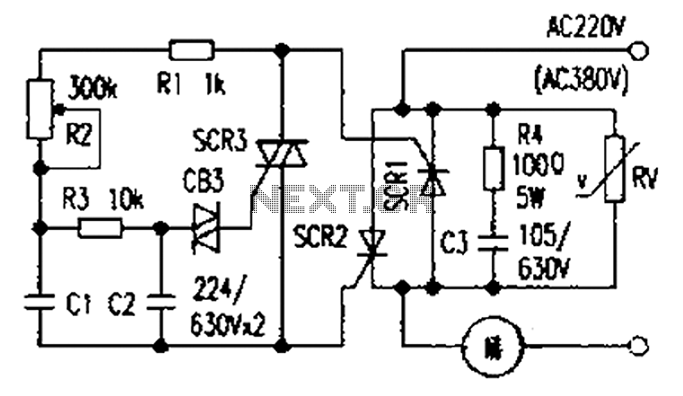 Simple and practical power SCR trigger circuit diagram ...
