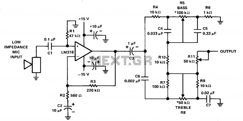 Mike preamp tone control Preamplifier -12445- : Next.gr