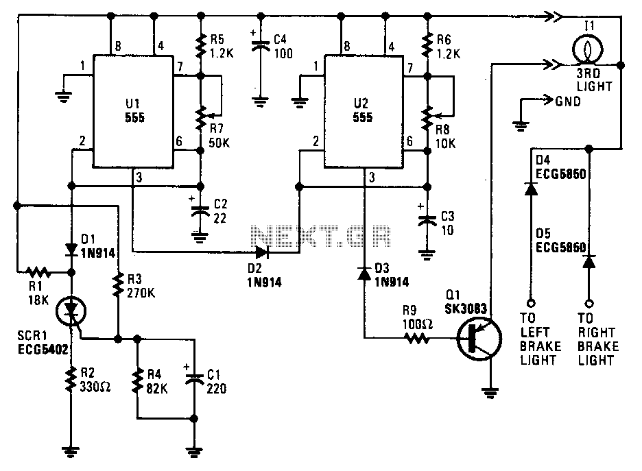 car Light circuit : Automotive