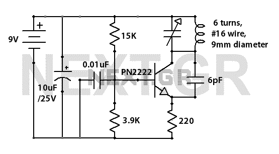 Wifi Jammer Circuit Diagram