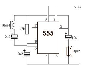 Circuito integrato timer ne555-555 pacco da 6 