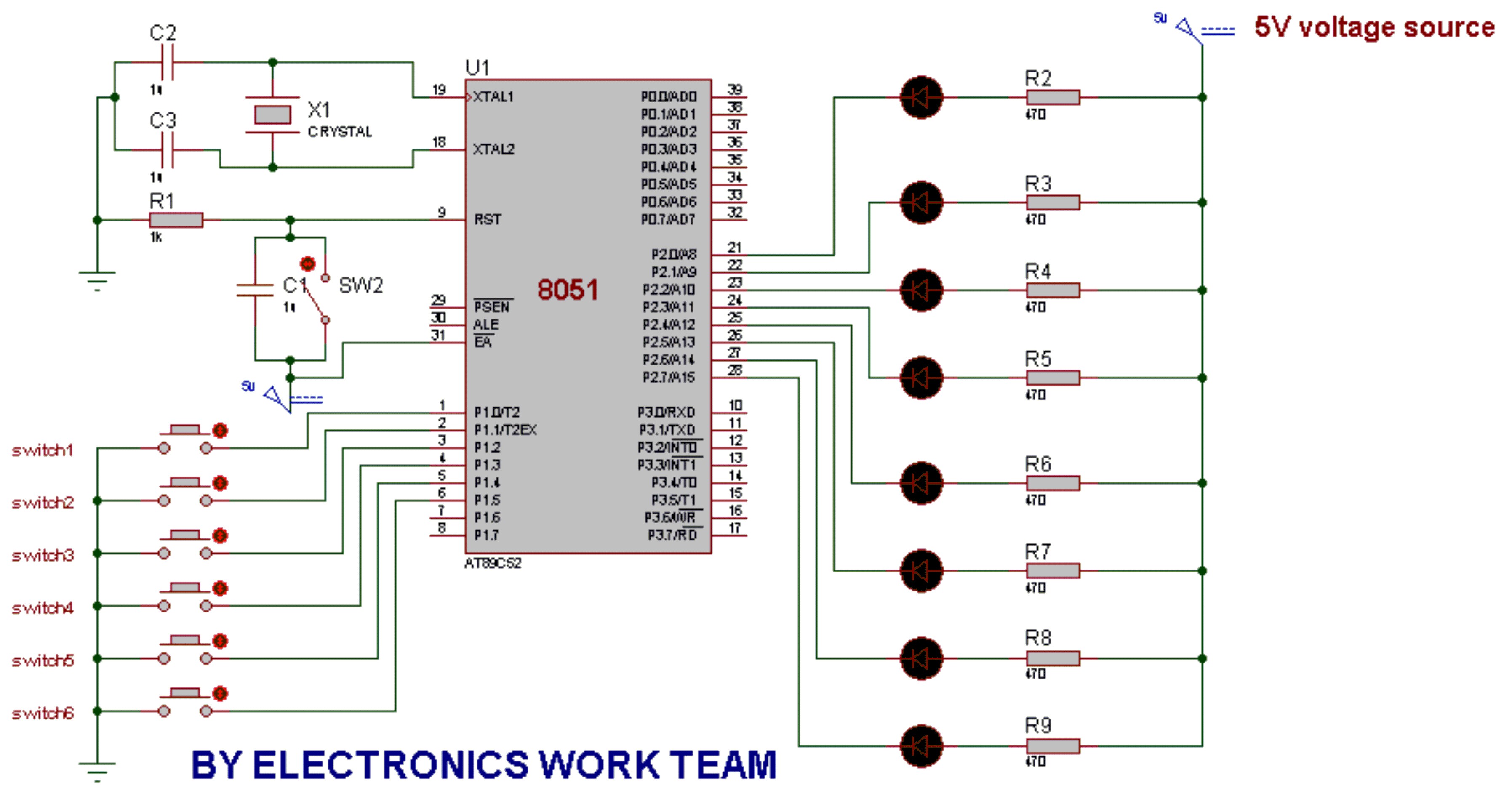 Basic Programs Of Microcontroller