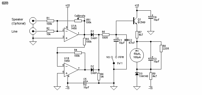 vu meter circuit Page 4 : Meter Counter Circuits :: Next.gr