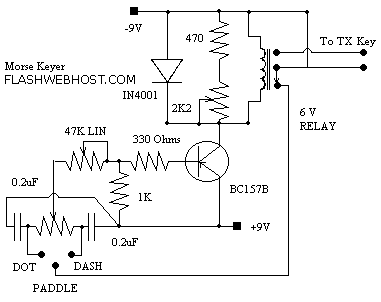 Morse Keyer circuit