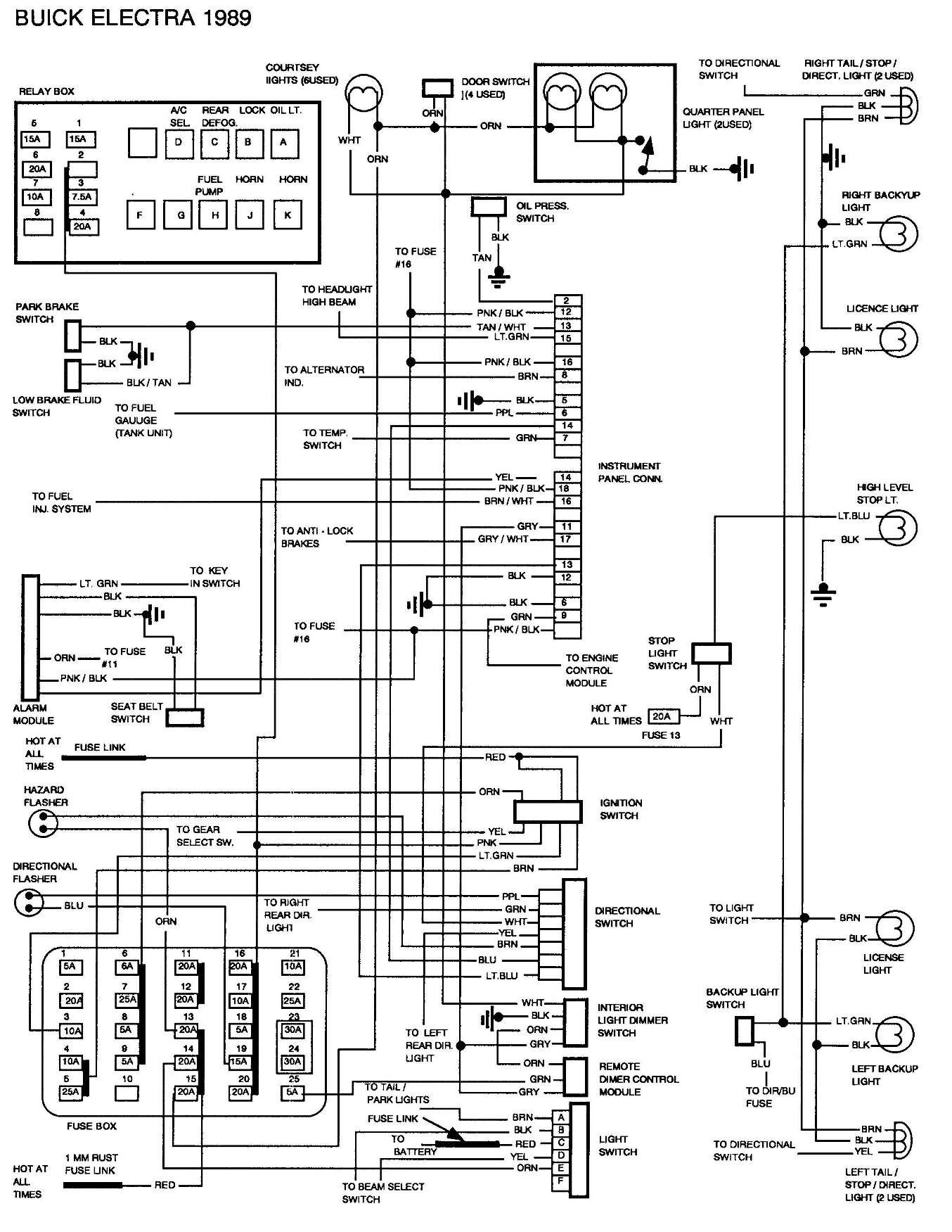 97 Buick Lesabre Radio Wiring from www.next.gr