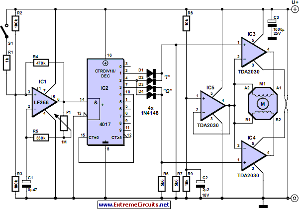 4 Wire Stepper Motor Wiring Diagram - Wiring Diagram Schemas