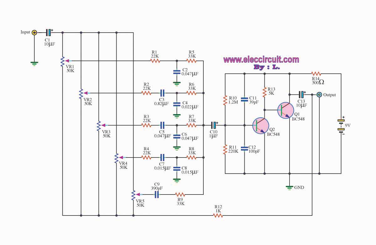 equalizer circuit Page 2 : Audio Circuits :: Next.gr
