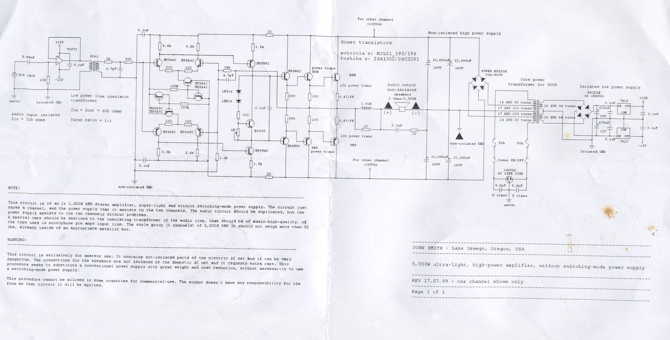 audio amplifier circuit Page 25 : Audio Circuits :: Next.gr