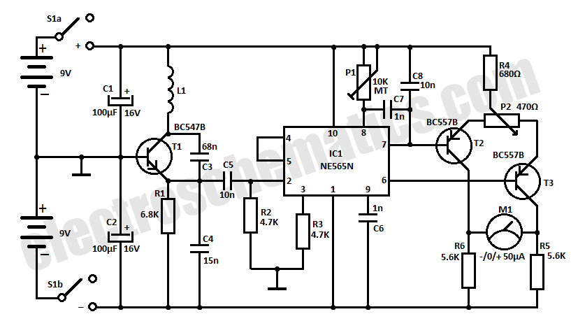 metal detector circuit Page 4 : Sensors