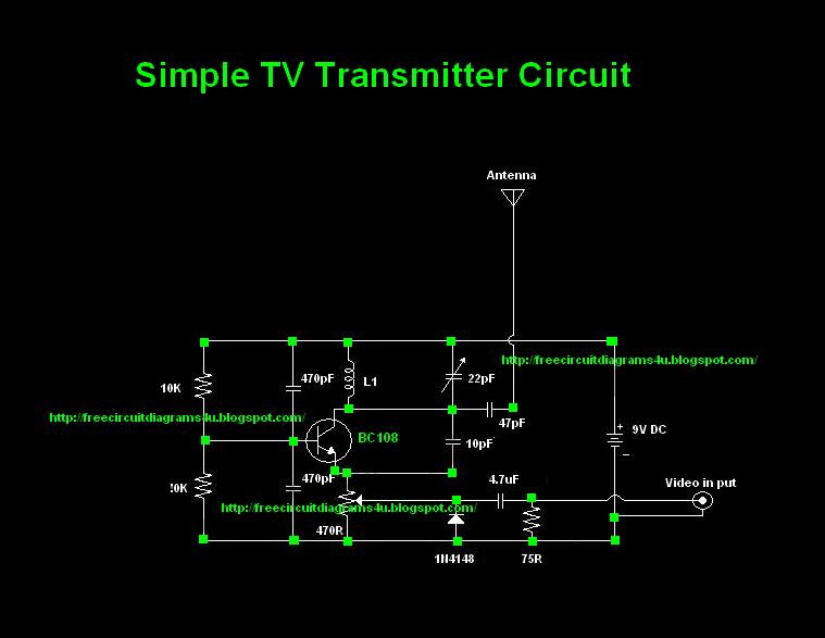Tv Transmitter Circuit Diagram  Vhf  Under Repository