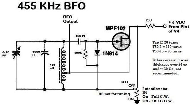 bfo metal detector circuit under Repository-circuits ...